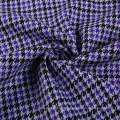 High quality japanese pattern houndstooth polyester textured stock fabric
